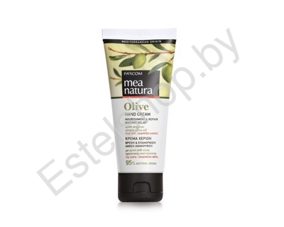 Питательный и восстанавливающий крем с оливковым маслом для сухой и потрескавшейся кожи рук Farcom MEA NATURA Olive 100 мл