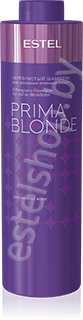 Шампунь для волос Серебристый для Холодных оттенков блонд Prima Blonde Estel 1000 мл